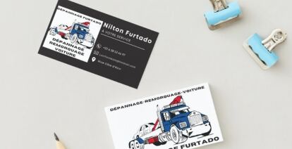 Mockup de carte de visite